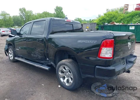 2021 Ram 1500 Big Horn 4X4 5'7 Box from USA, damaged, VIN 1C6SRFFT4MN770575